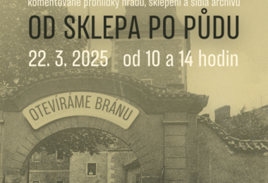 Otevíráme bránu - hradem od sklepa po půdu