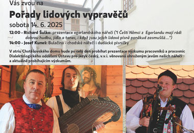 Tradice na dosah: Pořady lidových vypravěčů (polozapomenuté dialekty Západních Čech)