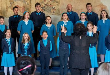Společný koncert účastníků pěveckého festivalu Musica Orbis Prague Festival 2025