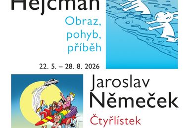 Komentovaná prohlídka výstavy I. Hejcmana a J. Němečka