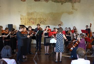 Slavnostní koncert ZUŠ Lounských s předáváním vysvědčení