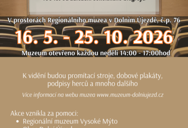 Výstava KDYŽ DOLNÍ ÚJEZD CHODIL DO KINA